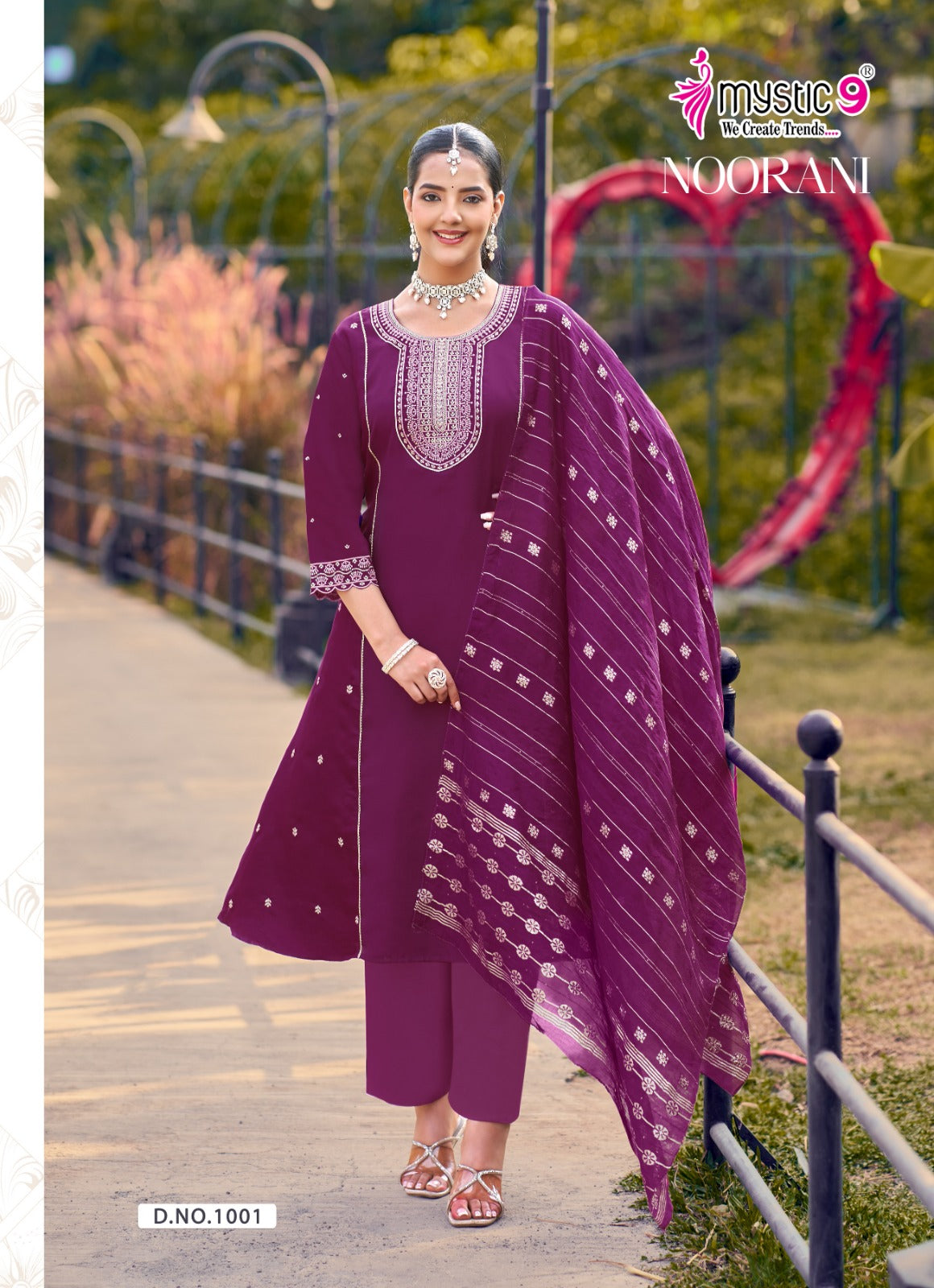 Noorani Vol 1 Mystic 9 Silk Readymade Anarkali Suits Supplier Ahmedabad