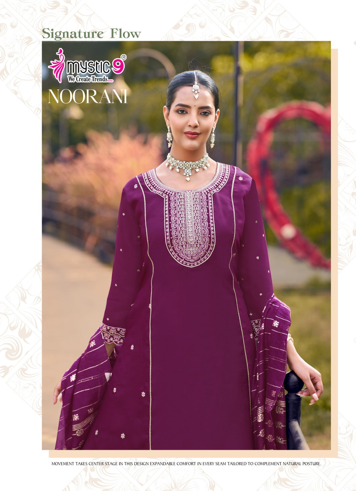 Noorani Vol 1 Mystic 9 Silk Readymade Anarkali Suits Supplier Ahmedabad