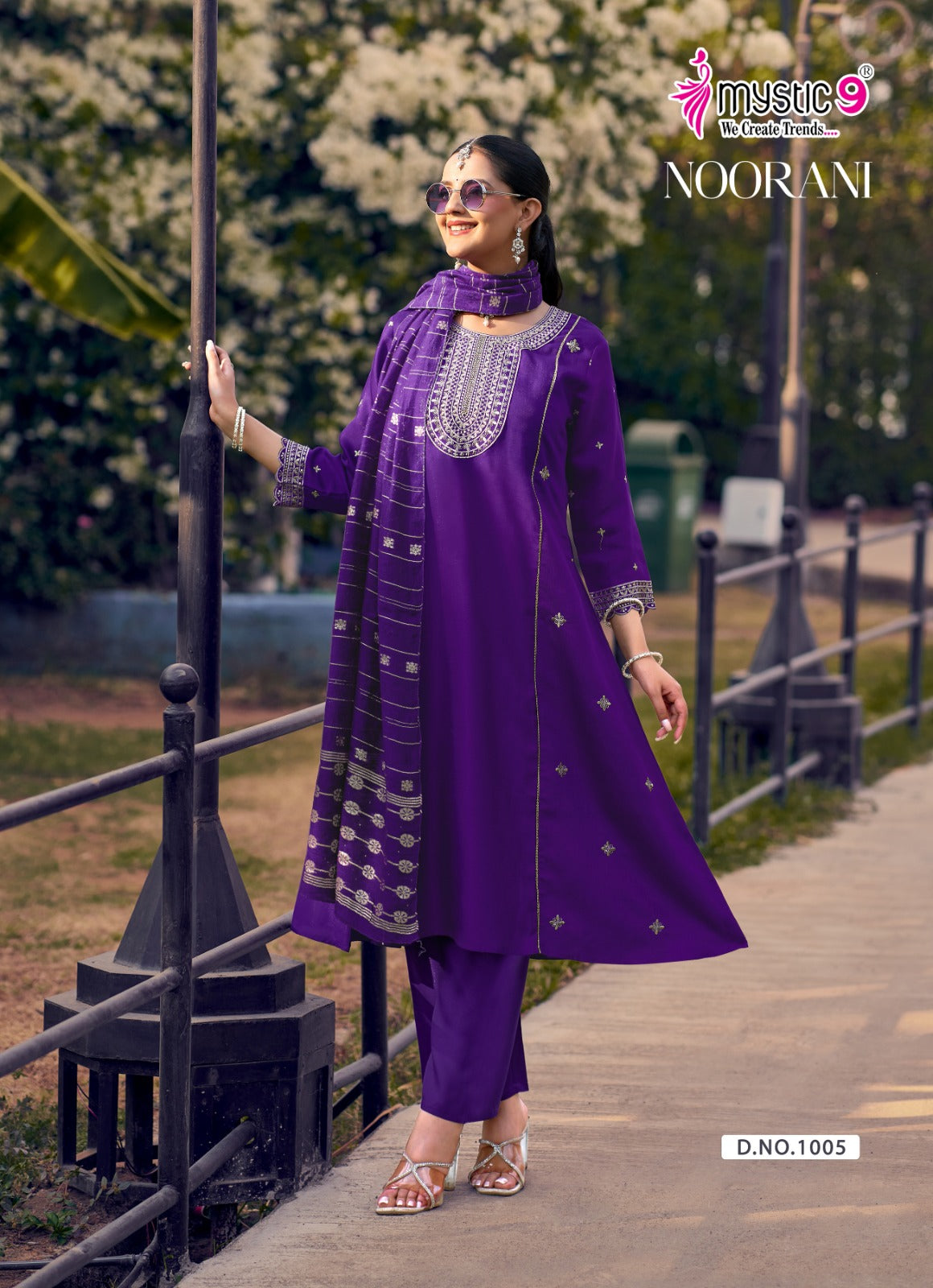 Noorani Vol 1 Mystic 9 Silk Readymade Anarkali Suits Supplier Ahmedabad
