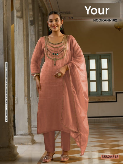 Noorani Your Salsa Readymade Pant Style Suits Wholesale