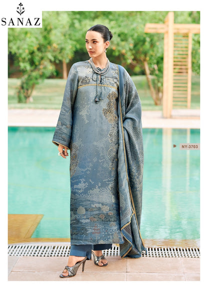 Nooraya Sanaz Viscose Tissue Pant Style Suits Wholesaler India