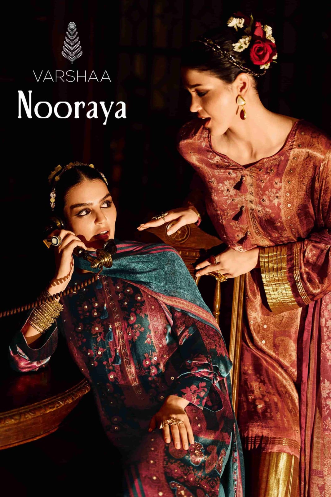 Nooraya Varshaa Gaji Silk Pant Style Suits Wholesaler India