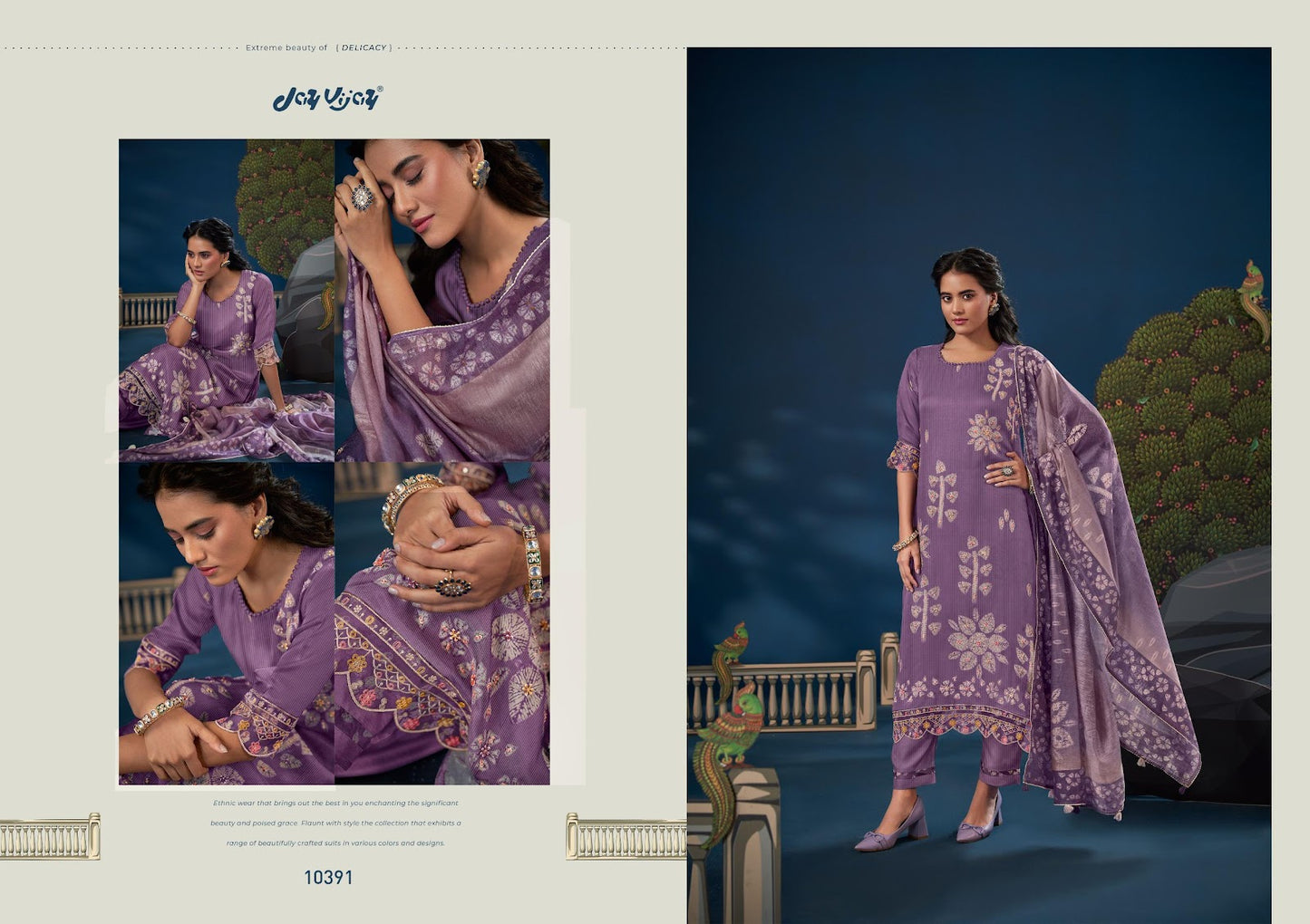 Noorbagh Jay Vijay Pant Style Suits Manufacturer Gujarat