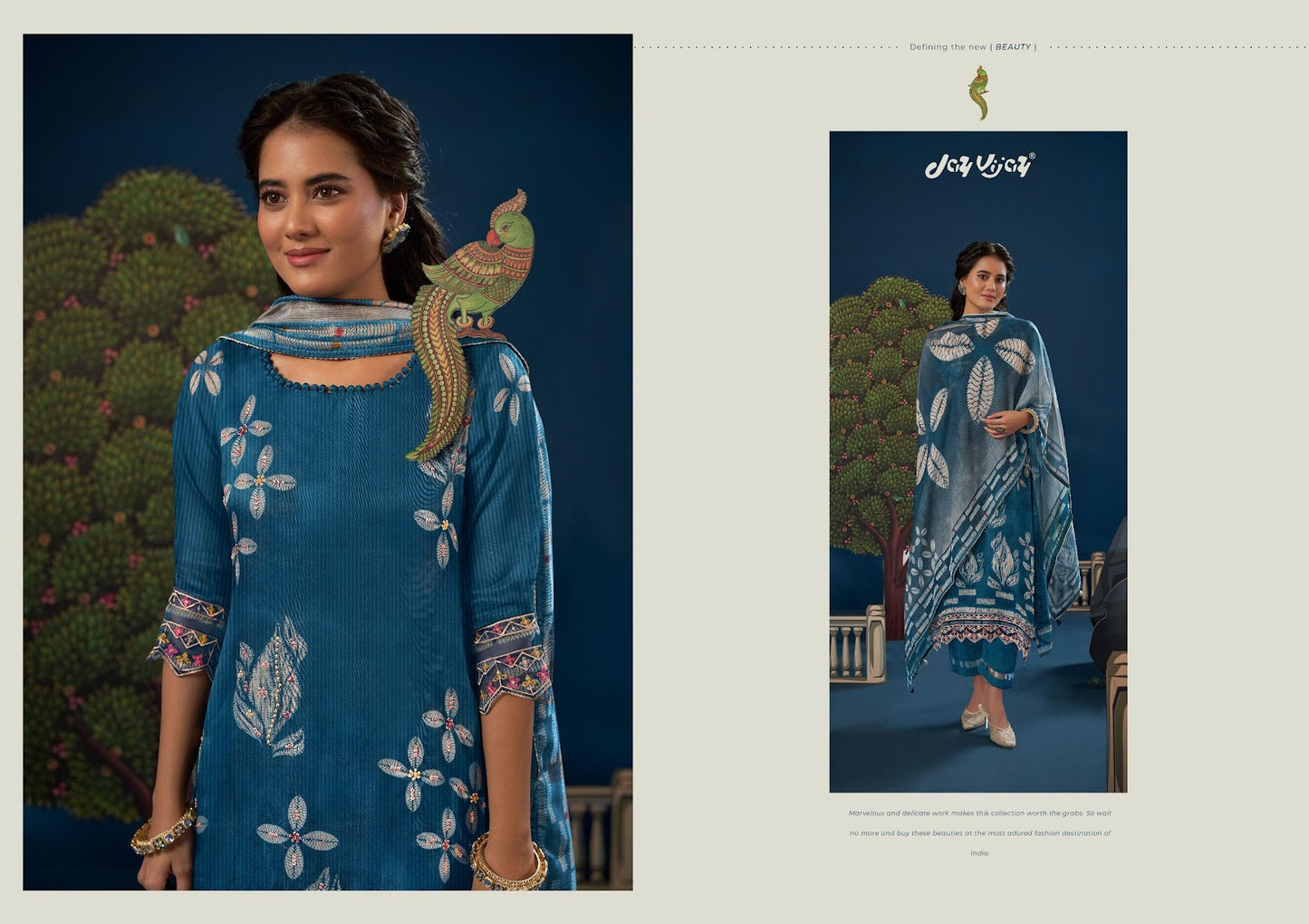 Noorbagh Jay Vijay Pant Style Suits Manufacturer Gujarat