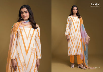 Noorbano Omtex Chanderi Silk Pant Style Suits Wholesaler Gujarat