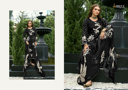 Noore Ibiza Pashmina Suits Wholesale