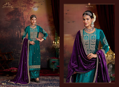 Nooree Shiddat Viscose Velvet Suits Wholesaler Gujarat