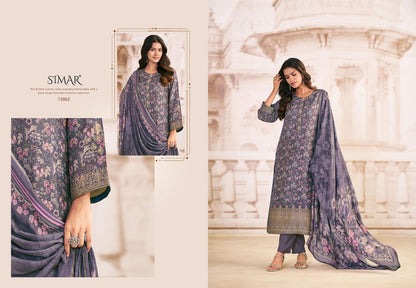Noori Simar Pure Viscose Pant Style Suits Wholesaler