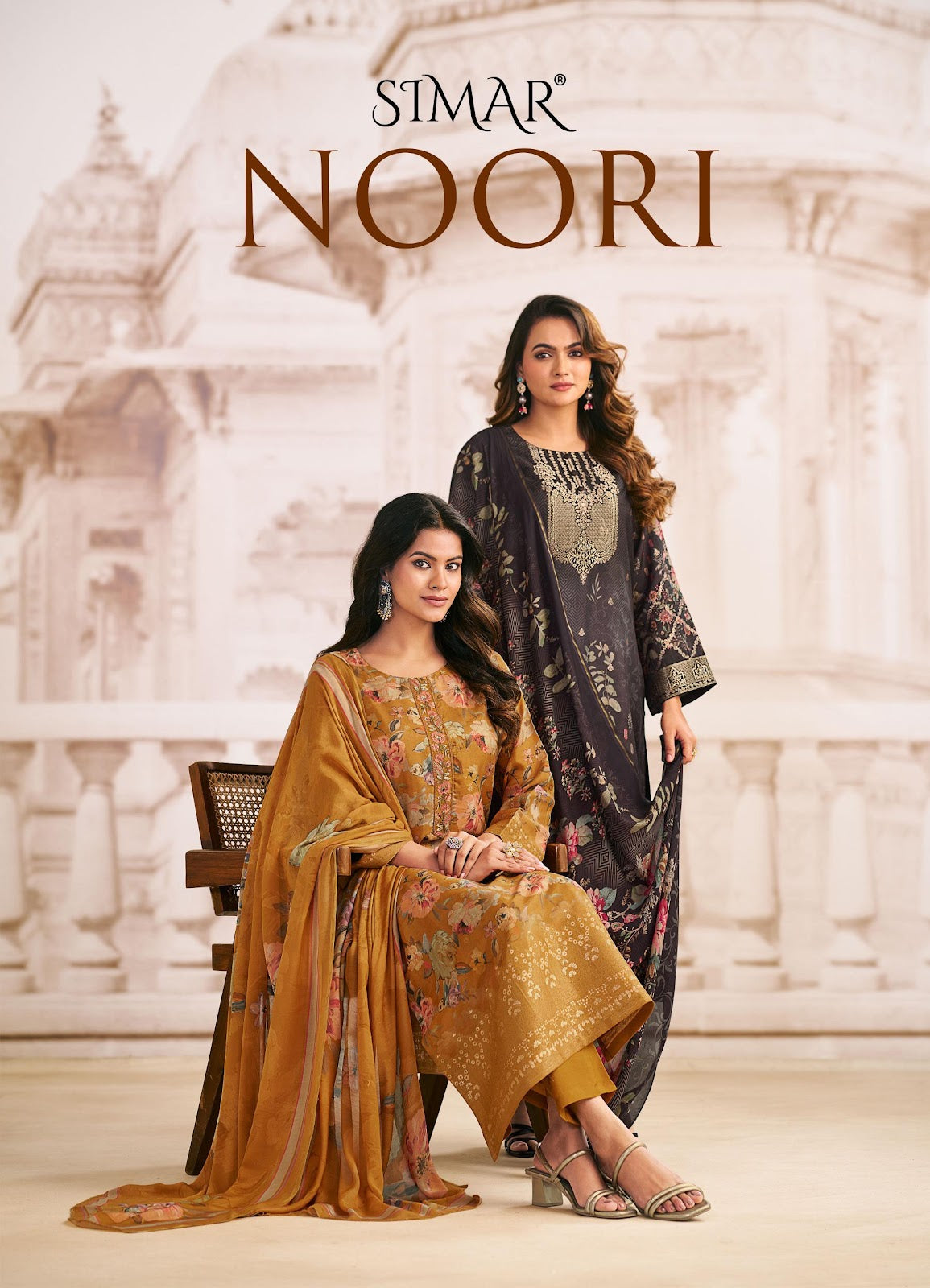 Noori Simar Pure Viscose Pant Style Suits Wholesaler