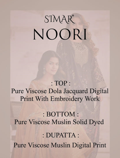 Noori Simar Pure Viscose Pant Style Suits Wholesaler