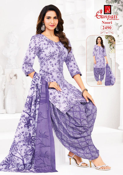 Noori Vol 13 Ganpati Cotton Dress Material Wholesaler India