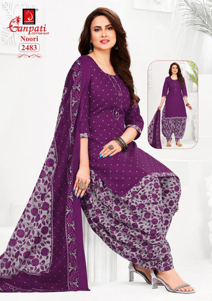 Noori Vol 13 Ganpati Cotton Dress Material Wholesaler India