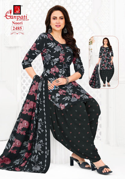 Noori Vol 13 Ganpati Cotton Dress Material Wholesaler India