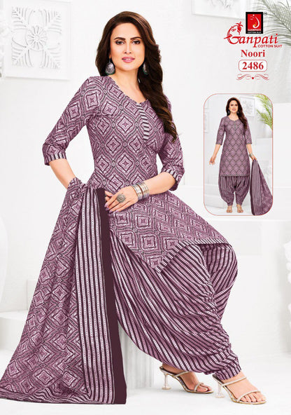 Noori Vol 13 Ganpati Cotton Dress Material Wholesaler India