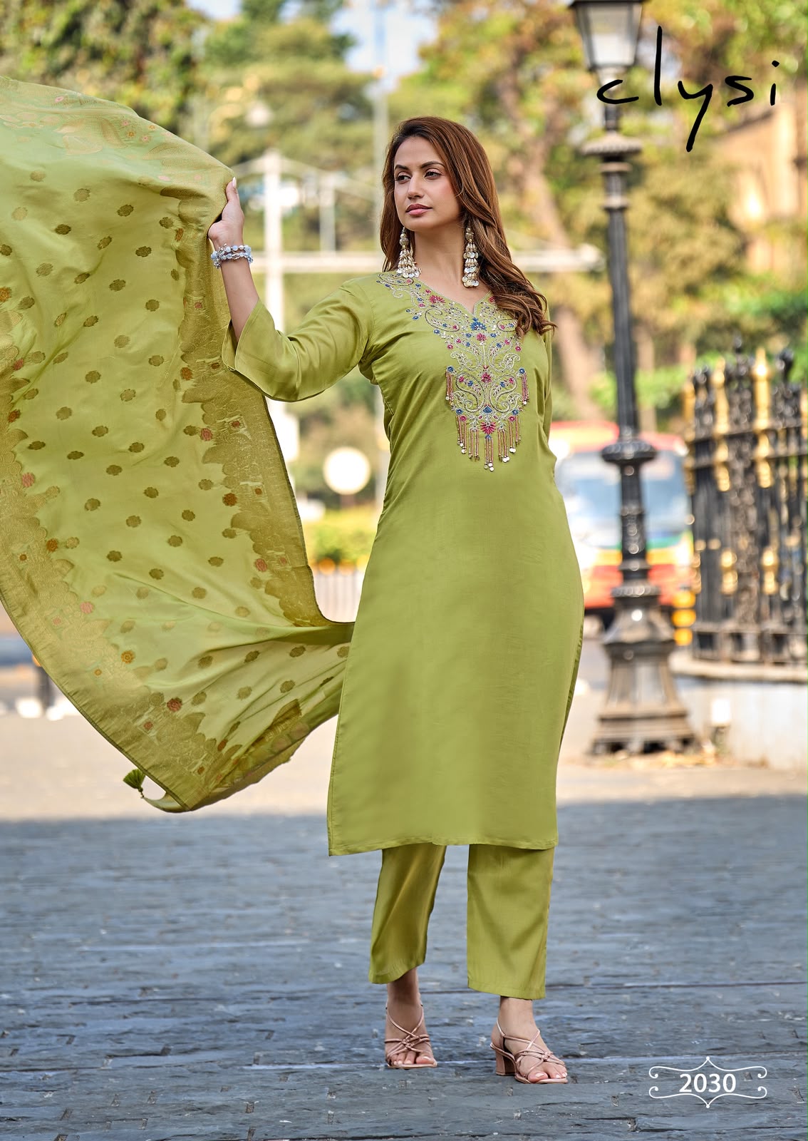 Nooria Clysi Roman Simmer Readymade Pant Style Suits Exporter Gujarat