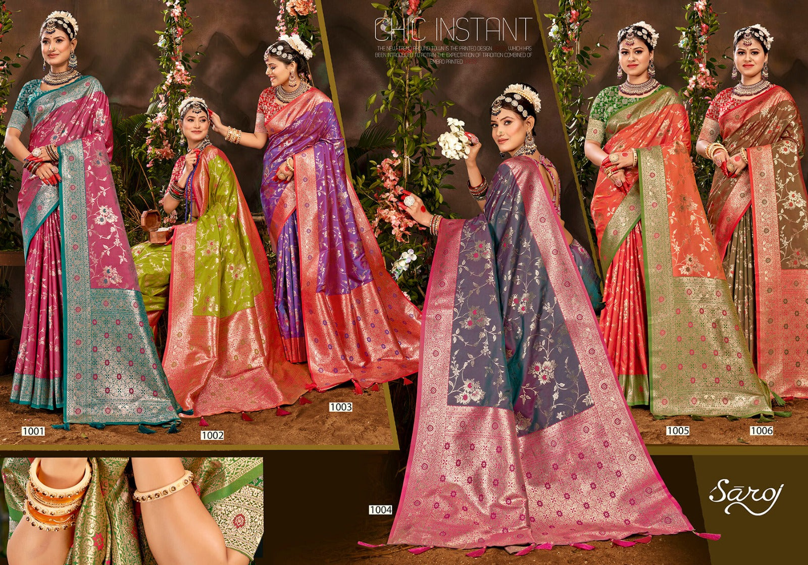 Noori Silk Vol 1 Saroj Sarees Wholesale