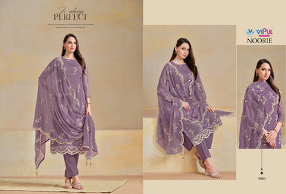 Noorie Vipul Organza Pant Style Suits Supplier Gujarat