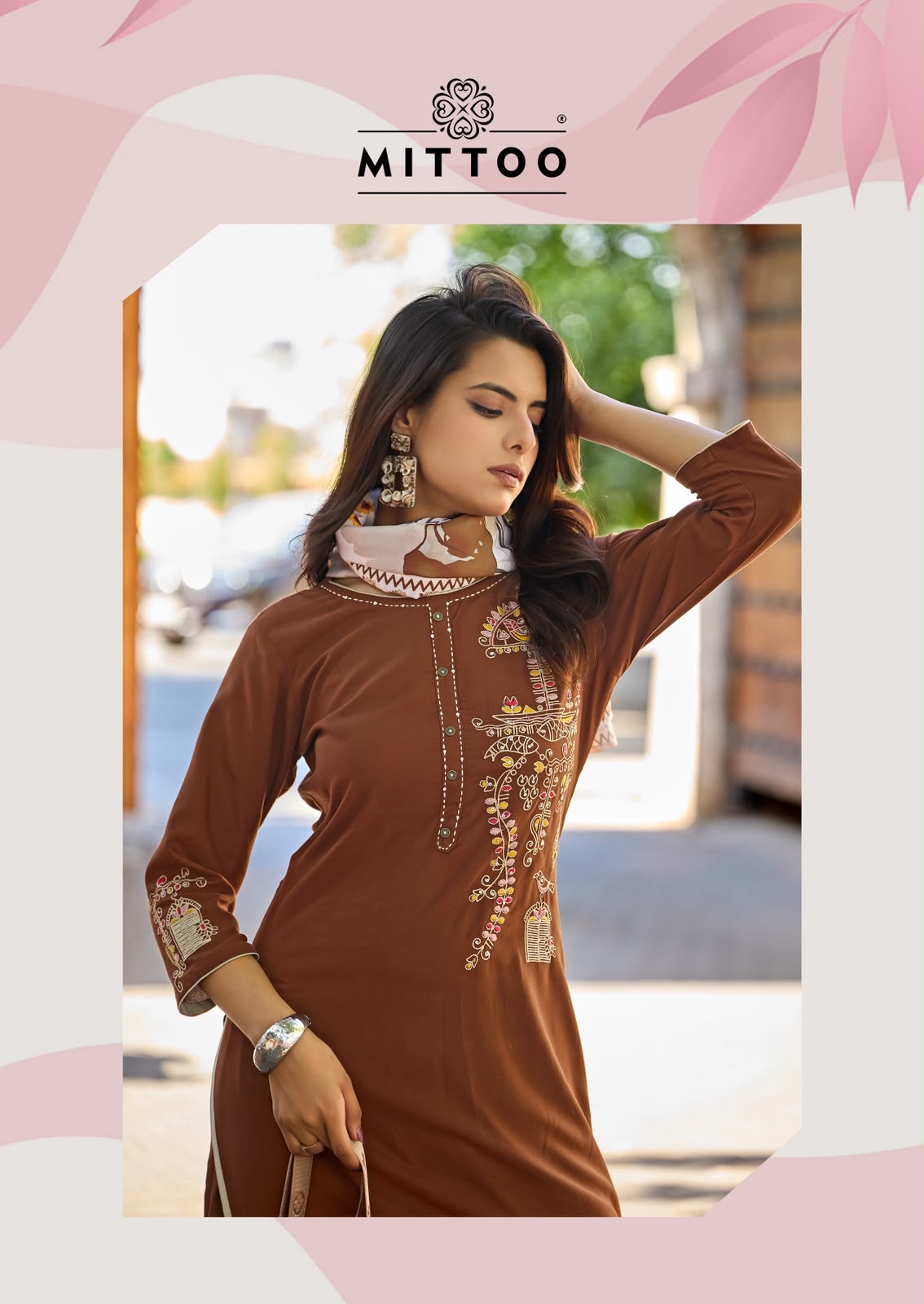 Noorika Mittoo Rayon Readymade Plazzo Style Suits Supplier Gujarat