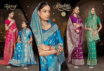 Noorika Satin Saroski Vol 1 Saroj Sarees Wholesaler Gujarat