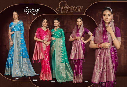 Noorika Satin Saroski Vol 2 Saroj Sarees Wholesale