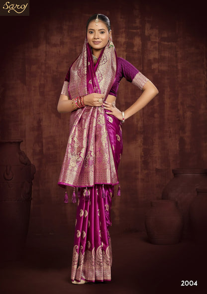 Noorika Satin Saroski Vol 2 Saroj Sarees Wholesale