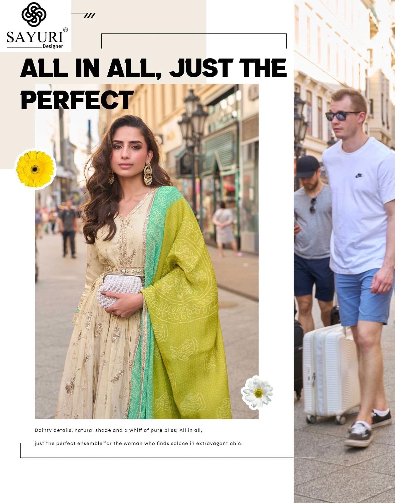 Noorjaha Sayuri One Piece Gown Manufacturer Ahmedabad