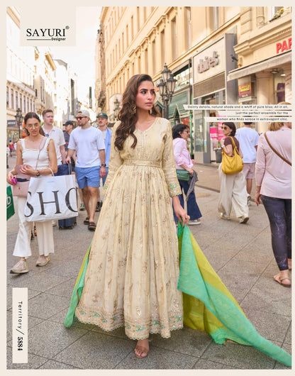 Noorjaha Sayuri One Piece Gown Manufacturer Ahmedabad