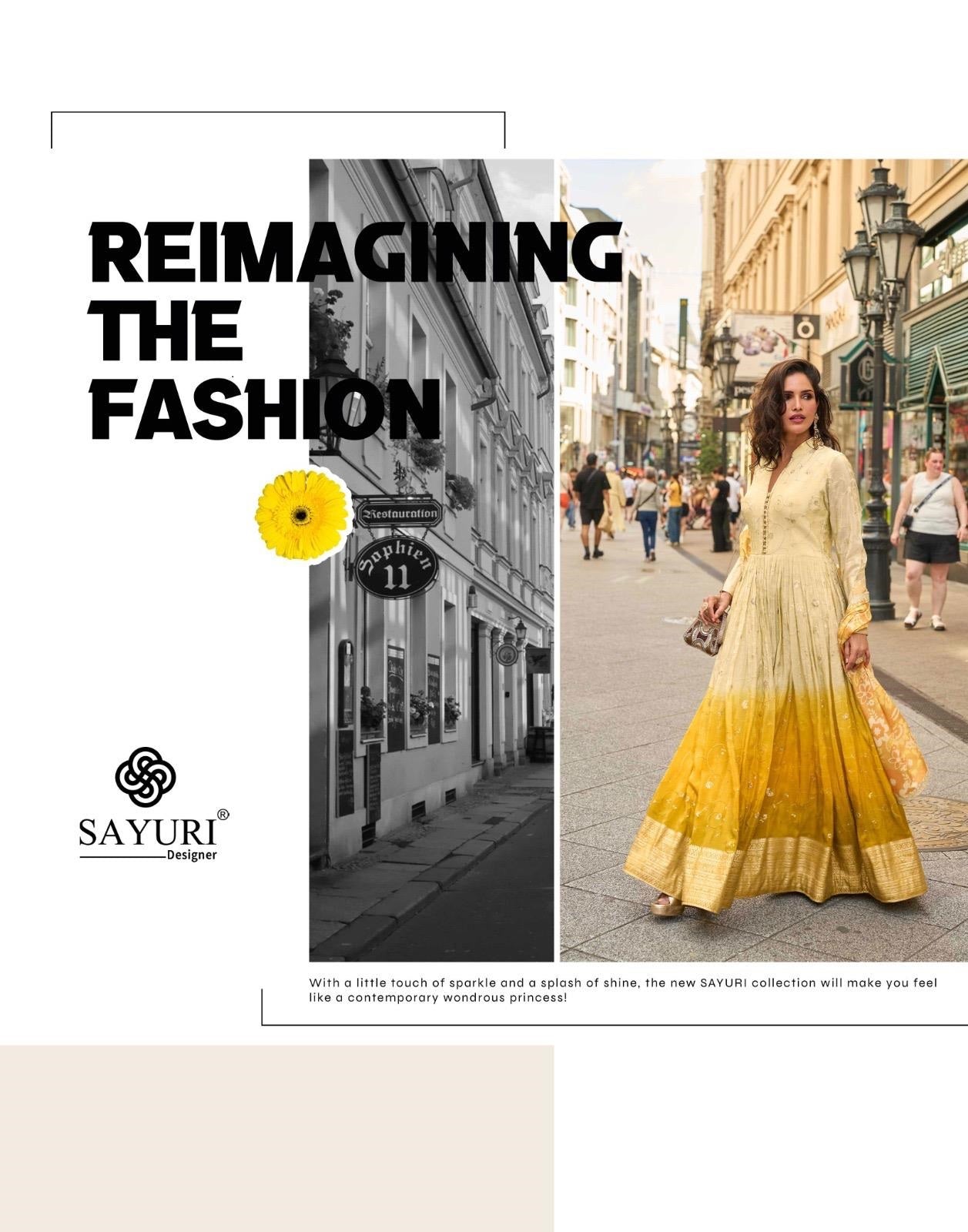 Noorjaha Sayuri One Piece Gown Manufacturer Ahmedabad