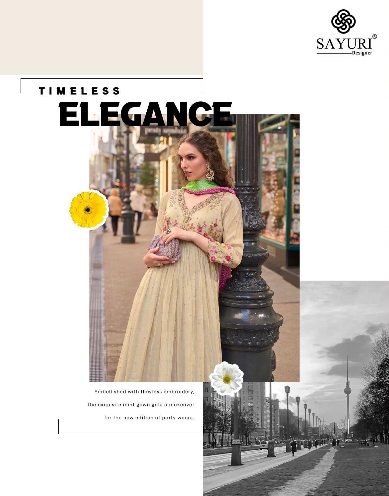 Noorjaha Sayuri One Piece Gown Manufacturer Ahmedabad