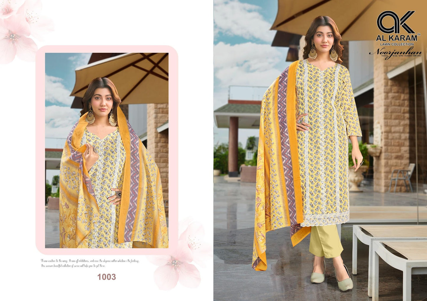 Noorjanhan Al Karam Pure Cotton Karachi Salwar Suits Supplier India