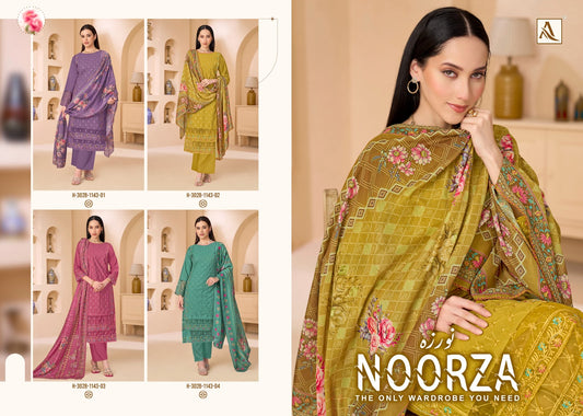 Noorza Alok Mudaal Silk Karachi Salwar Suits Exporter Gujarat