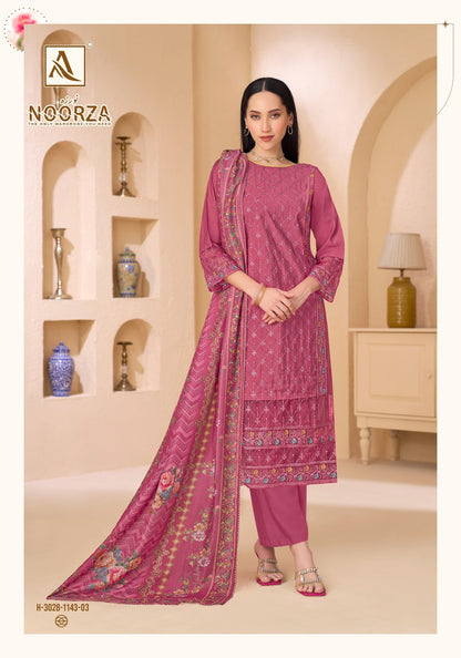 Noorza Alok Mudaal Silk Karachi Salwar Suits Exporter Gujarat