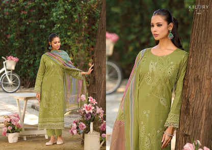 Noosh Kilory Lawn Cotton Pant Style Suits Wholesaler Ahmedabad