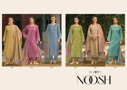 Noosh Kilory Lawn Cotton Pant Style Suits Wholesaler Ahmedabad