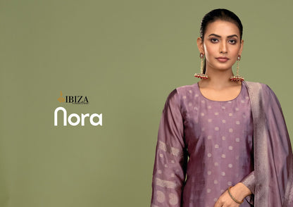 Nora Ibiza Banglori Silk Pant Style Suits Supplier India
