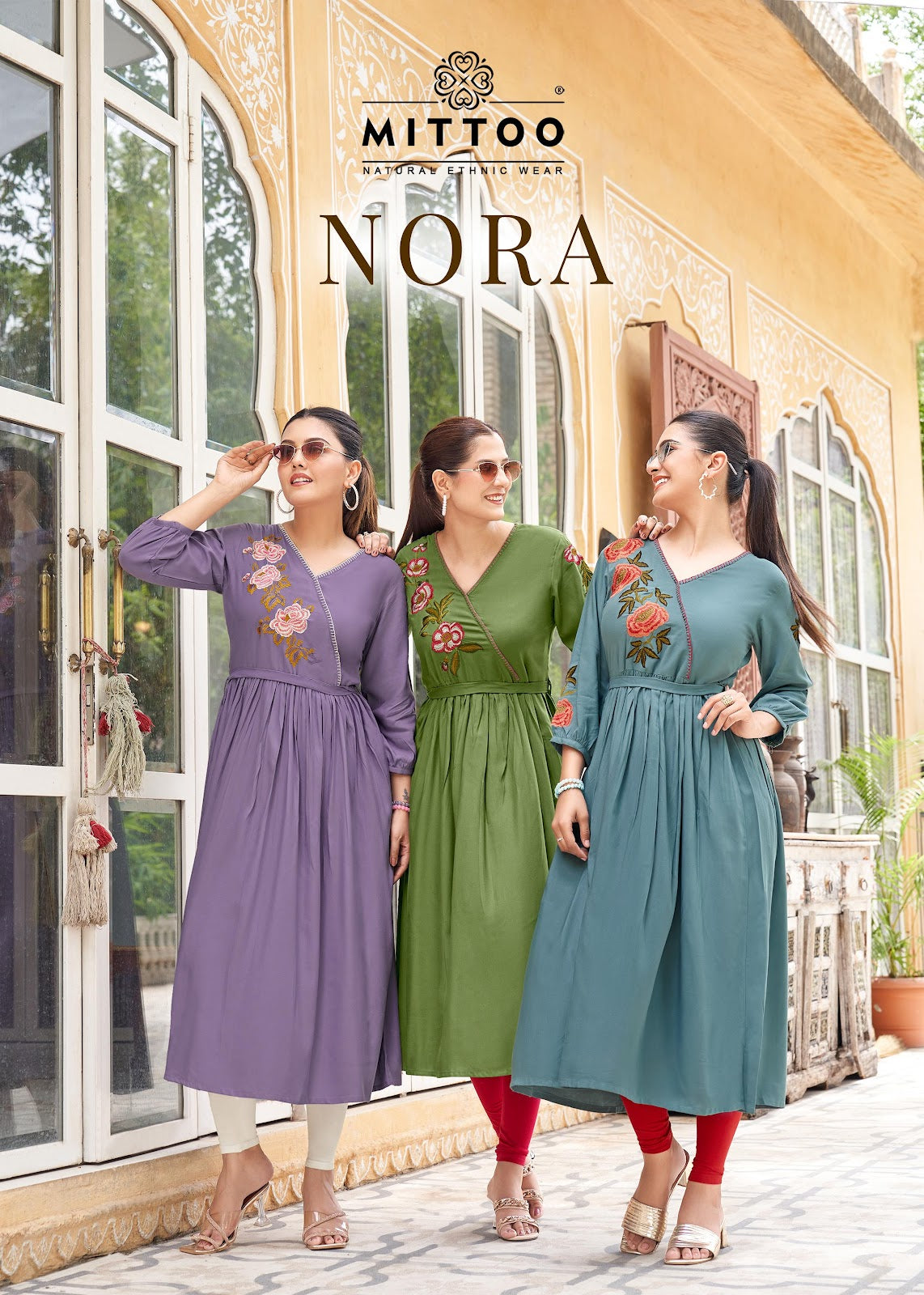 Nora Mittoo Rayon Anarkali Kurtis Supplier