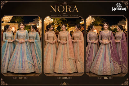 Nora Mrudangi Net Readymade Lehenga Choli Wholesaler