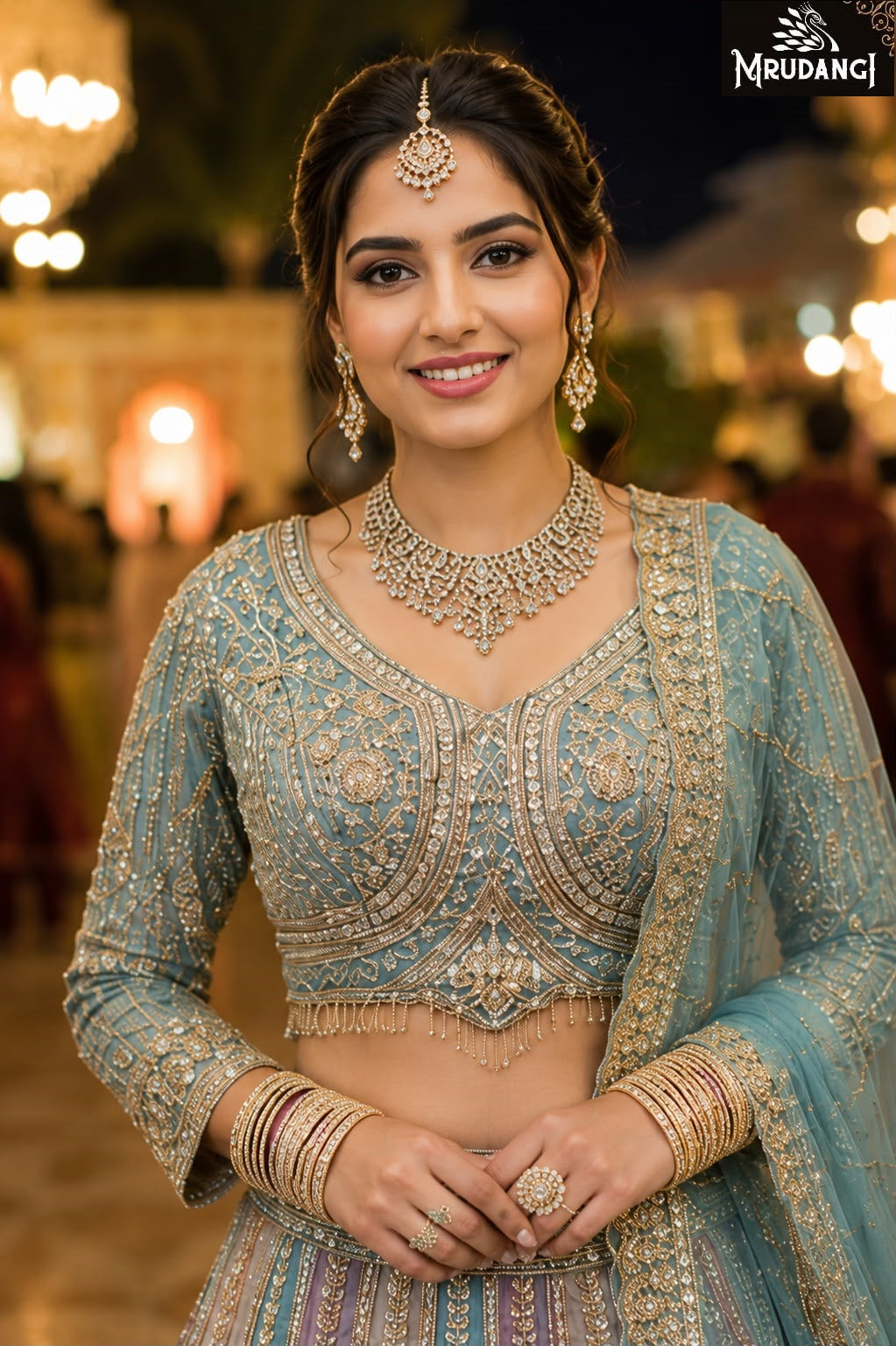 Nora Mrudangi Net Readymade Lehenga Choli Wholesaler