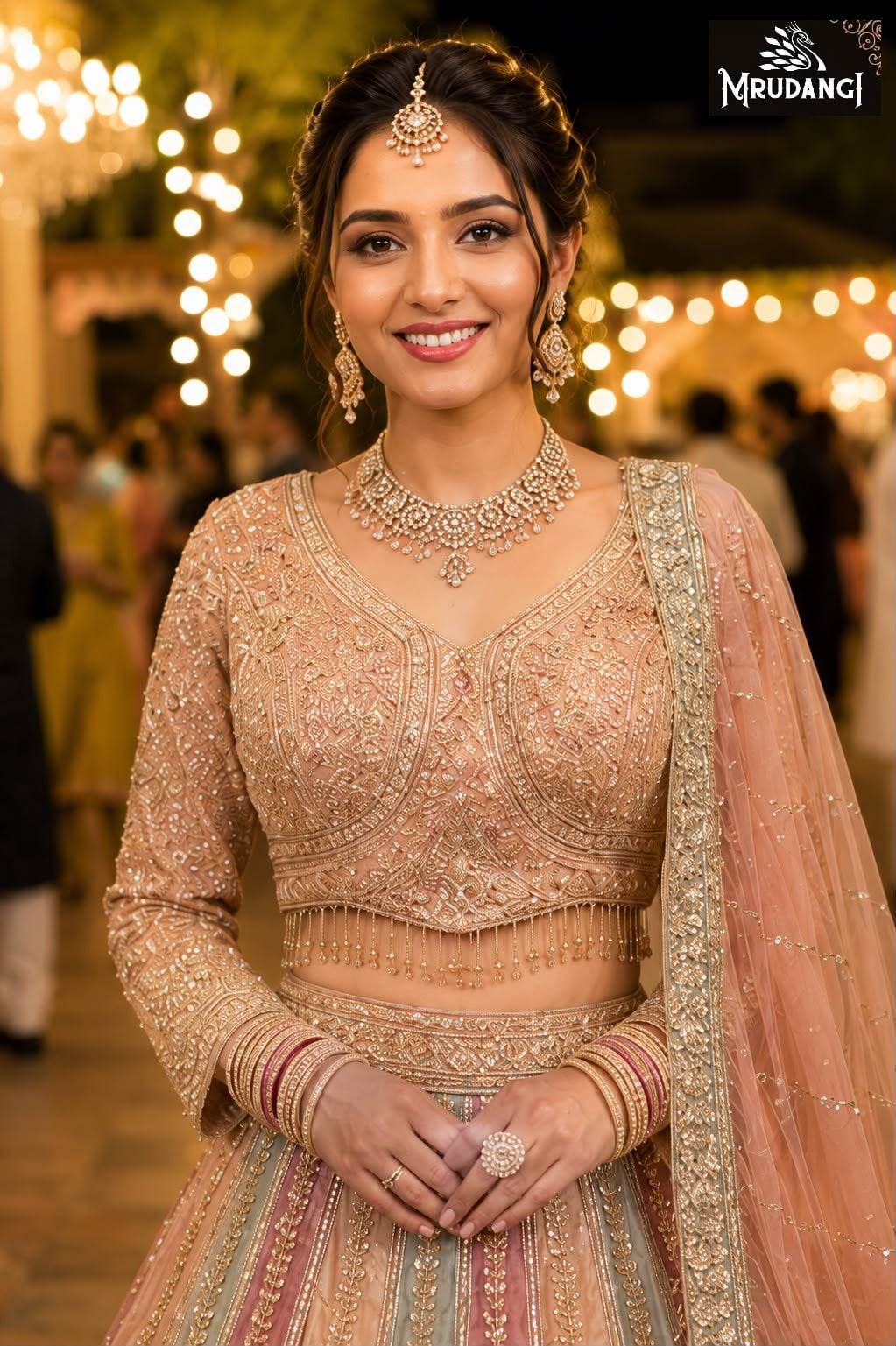 Nora Mrudangi Net Readymade Lehenga Choli Wholesaler