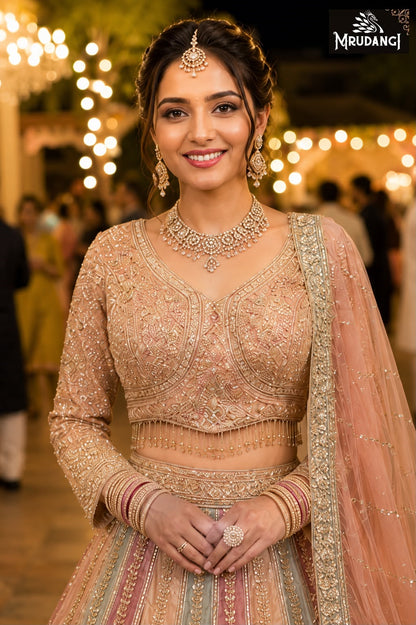 Nora Mrudangi Net Readymade Lehenga Choli Wholesaler