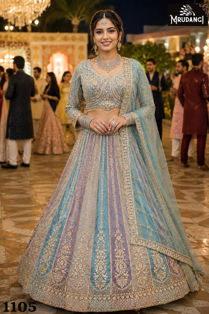 Nora Mrudangi Net Readymade Lehenga Choli Wholesaler
