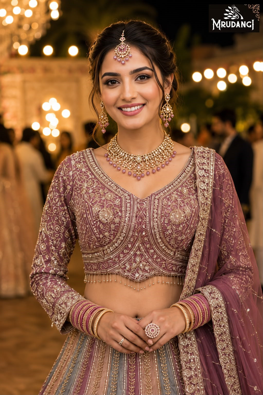 Nora Mrudangi Net Readymade Lehenga Choli Wholesaler