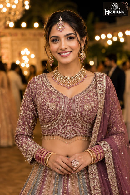 Nora Mrudangi Net Readymade Lehenga Choli Wholesaler