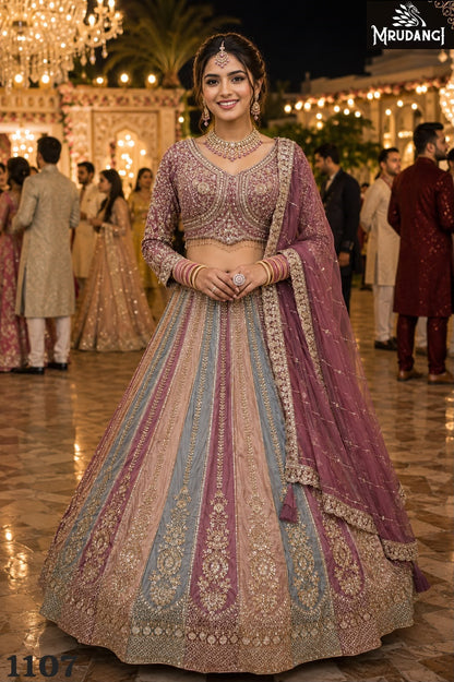 Nora Mrudangi Net Readymade Lehenga Choli Wholesaler