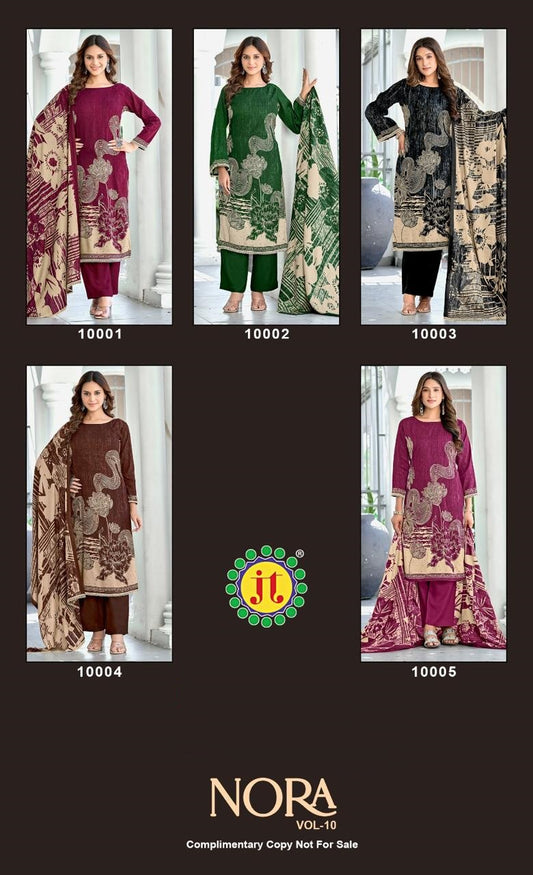 Nora Vol 10 Jt Salwar Suits Wholesaler Ahmedabad
