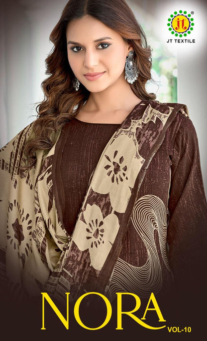 Nora Vol 10 Jt Salwar Suits Wholesaler Ahmedabad