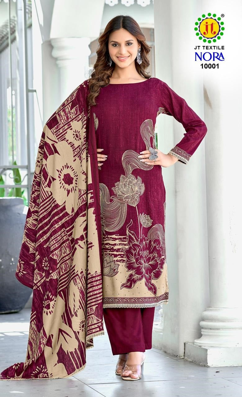Nora Vol 10 Jt Salwar Suits Wholesaler Ahmedabad