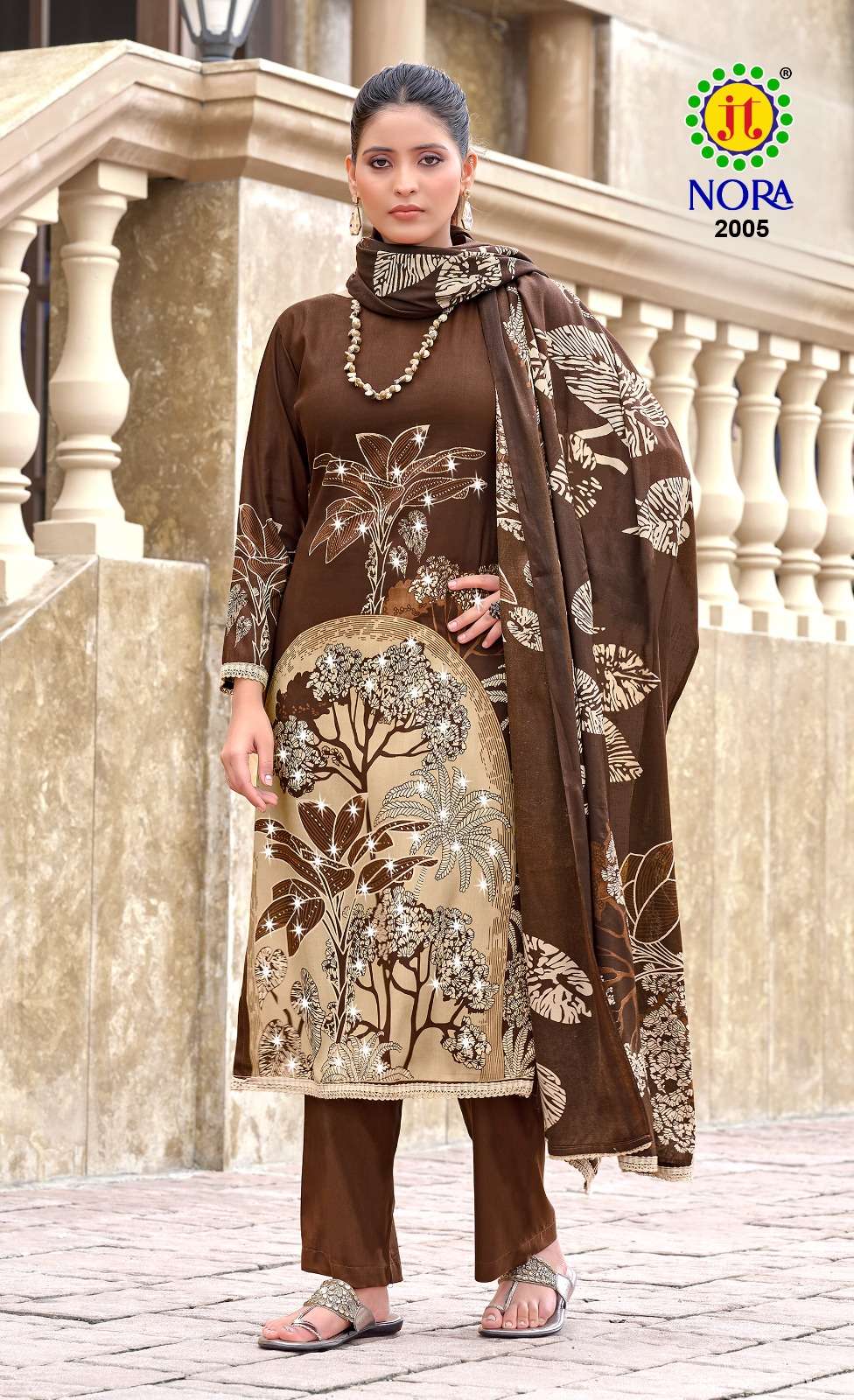 Nora Vol 2 Jt Rayon Pant Style Suits Supplier India