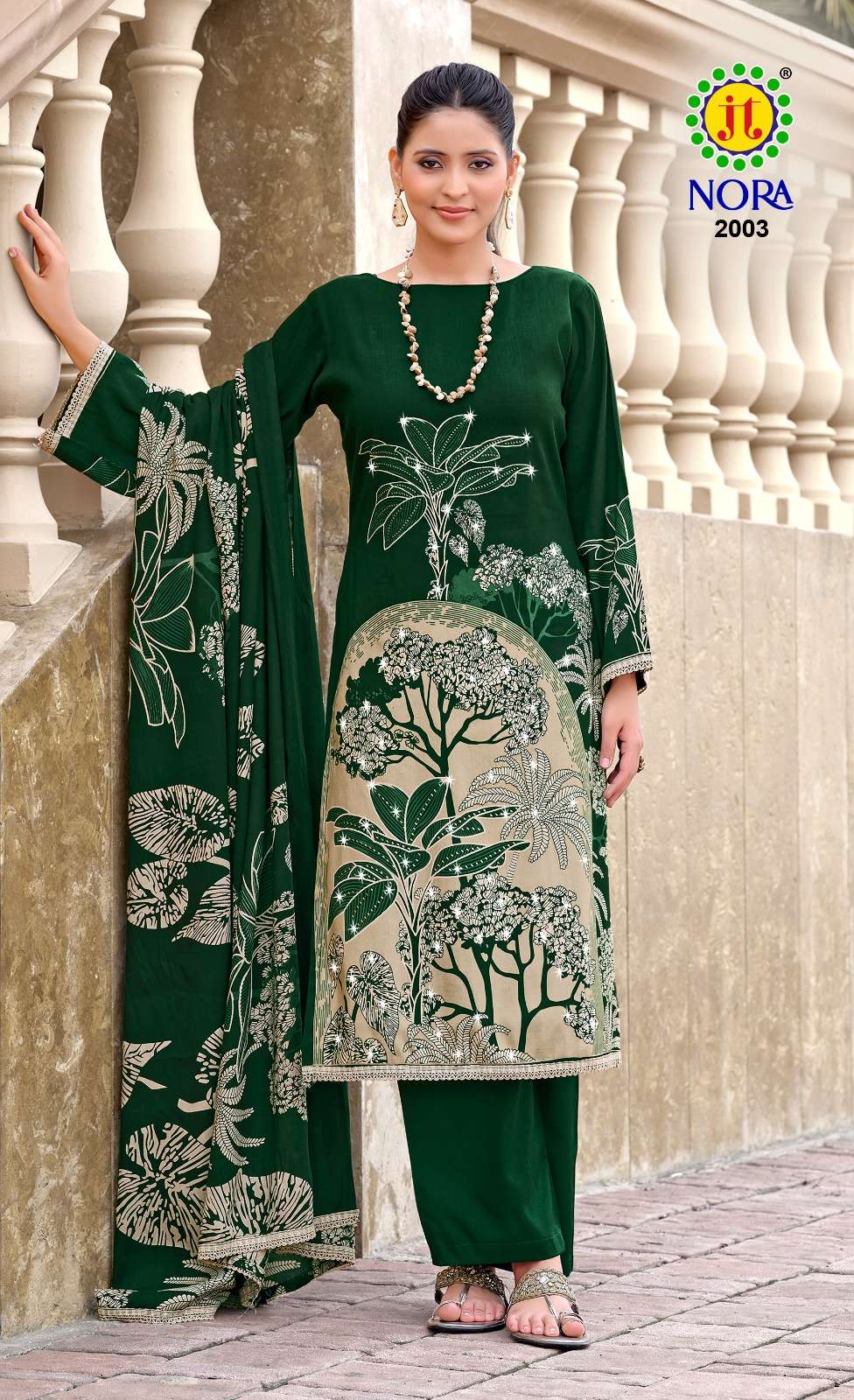 Nora Vol 2 Jt Rayon Pant Style Suits Supplier India