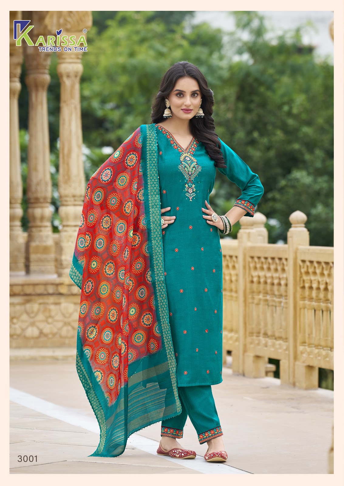 Nora Vol 3 Karissa Liva Readymade Pant Style Suits Wholesale Price